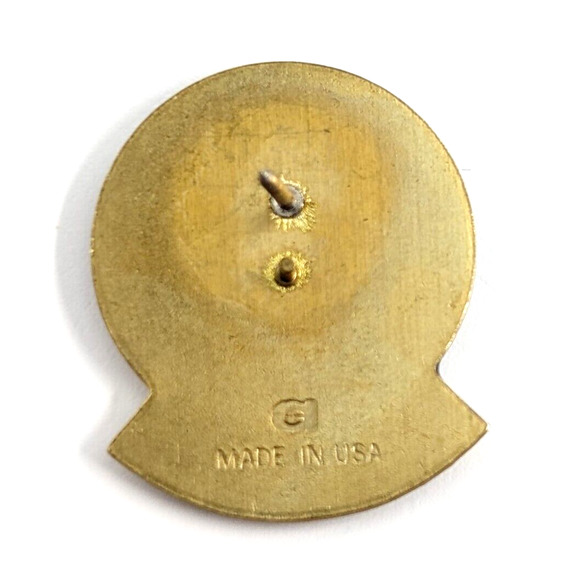 VTG US Route 66 Shield Doughboy Philsberry Red Car Lapel Pin 1999 TPC USA - Picture 4 of 5